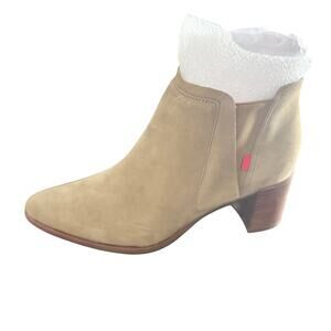 Marc Joseph Amsterdam Chelsea Boots 9 NWT Olive Green Leather Heel Ankle Booties